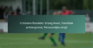 Cristiano Ronaldo: Vroeg leven, Familiale achtergrond, Persoonlijke strijd