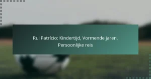 Rui Patrício: Kindertijd, Vormende jaren, Persoonlijke reis